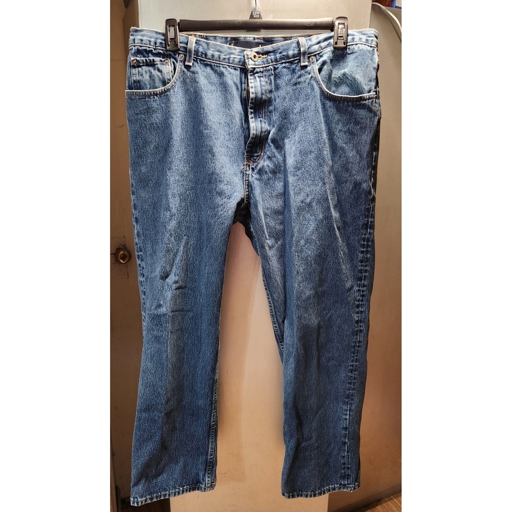 VTG Nautica NS83-J-Class Denim Blue Jeans Relaxed 38x30 Preppy Retro‎